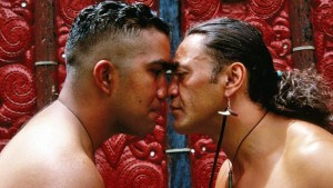 Hongi: A traditional Maori greeting. The sharing of breath or life force with one another to create relationship bonds, to cement unity.